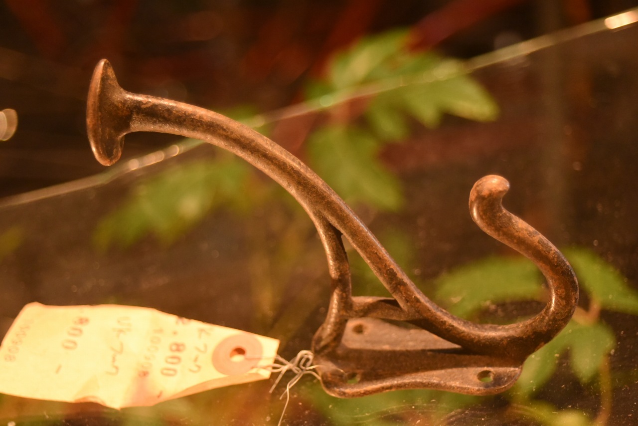 100908 ヴィンテージ　UK ヴィンテージ　フック　鉄製