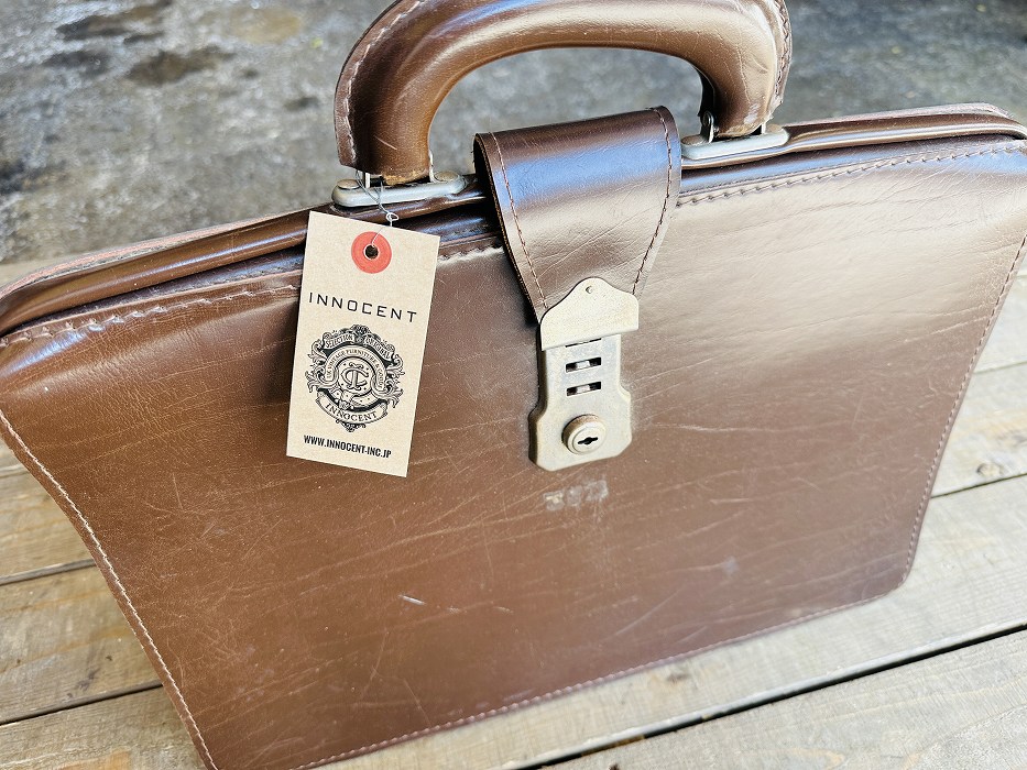 107579 ヴィンテージ  レザーブリーフケース　バッグ　