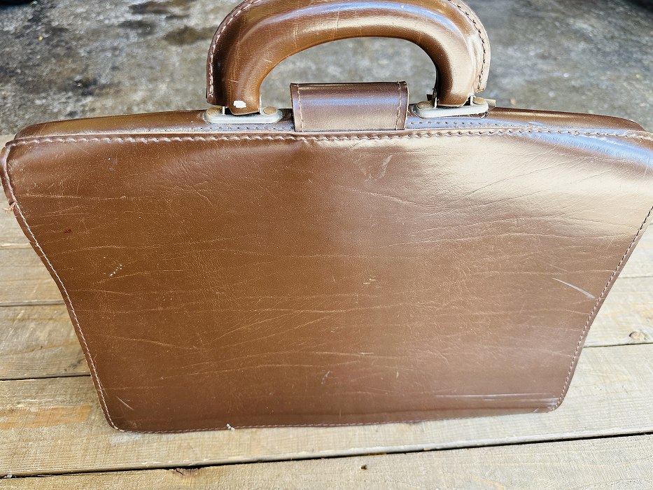 107579 ヴィンテージ  レザーブリーフケース　バッグ　