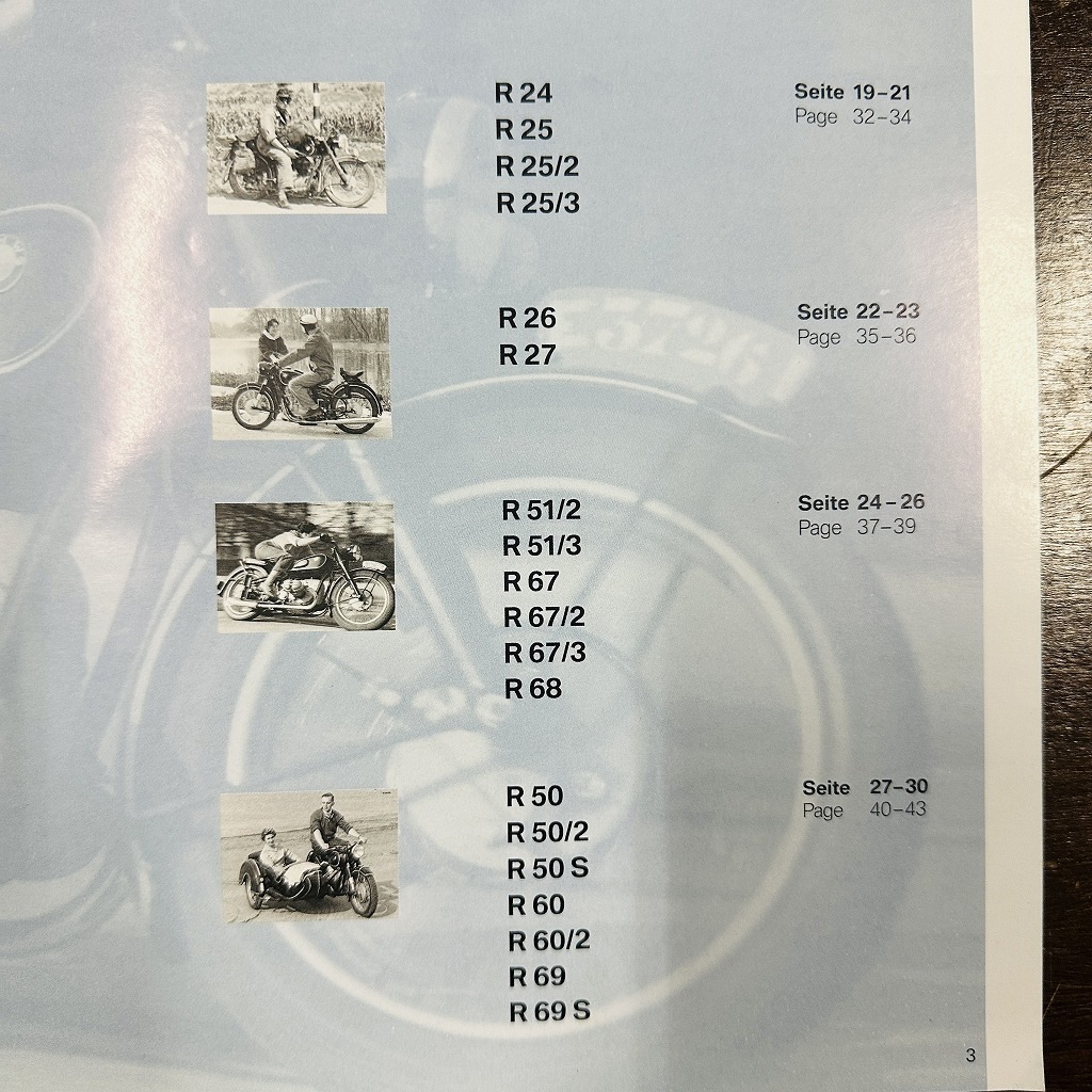 B4600「BMW MOBILE TRADITION 1948-1969」BMW　パーツカタログ