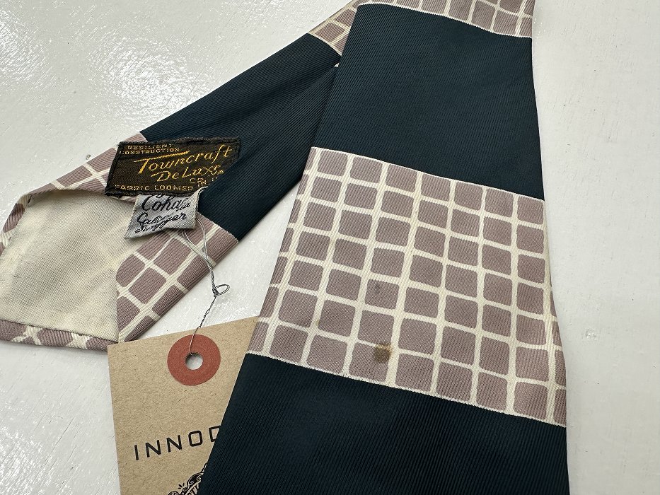 108205 TOWNCRAFT Deluxe ヴィンテージ ネクタイ