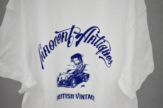 INNOCENT オリジナルＴシャツ！ WHITE x BLUE