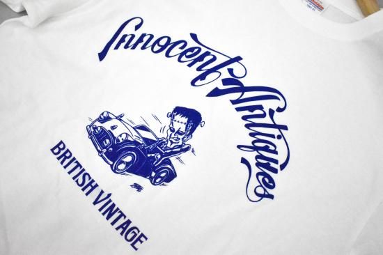 INNOCENT オリジナルＴシャツ！ WHITE x BLUE
