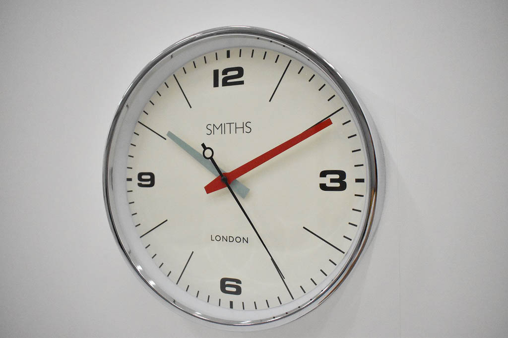 SMITHS CLOCK スミスクロック SIZE:L ウォールクロック　壁掛け時計　