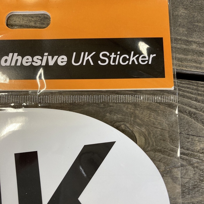 106306 英国 「Halfords」 ハルフォーズ Adhesive UK Sticker UKステッカー ガレージグッズ