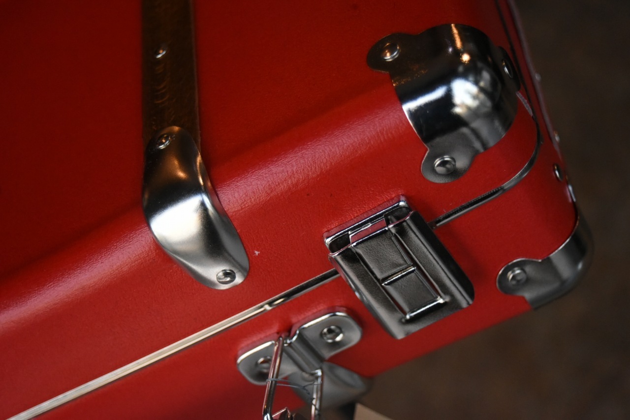 5503 30cm SS レッド 「KAZETO社」　トランクケース 90年以上の歴史を誇るチェコの伝統的トランクメーカー　