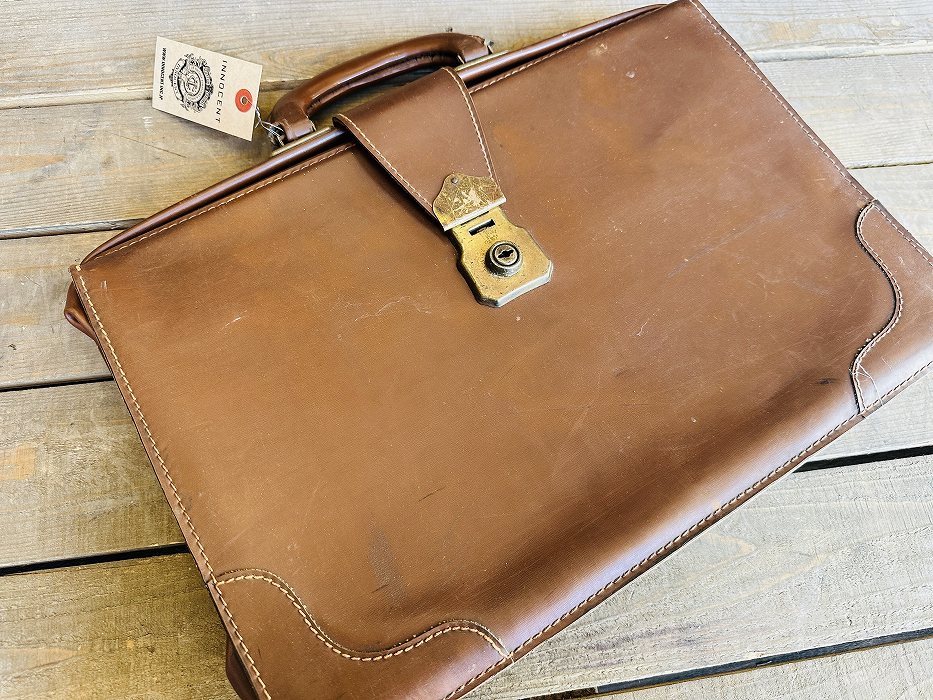 107572 ヴィンテージ  レザーブリーフケース　バッグ　