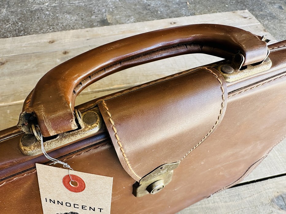 107572 ヴィンテージ  レザーブリーフケース　バッグ　