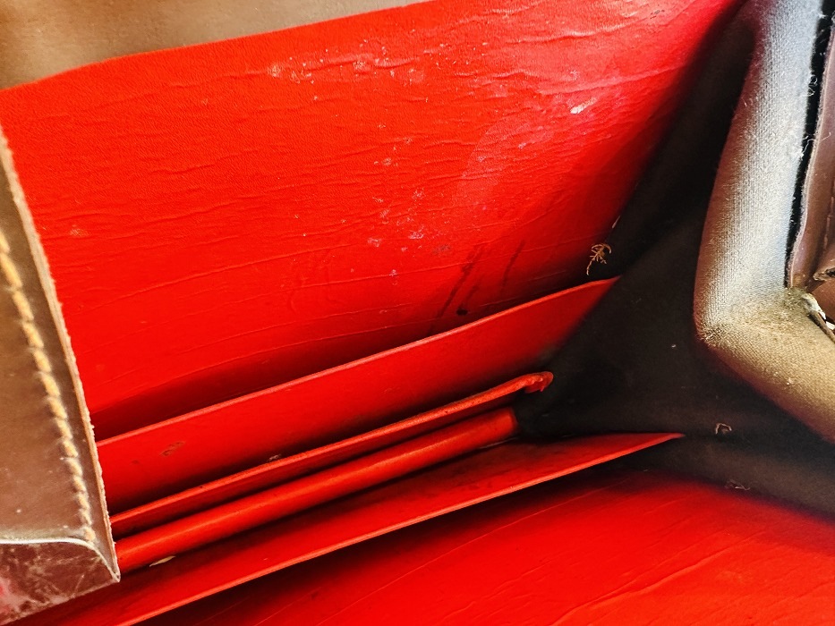 107572 ヴィンテージ  レザーブリーフケース　バッグ　