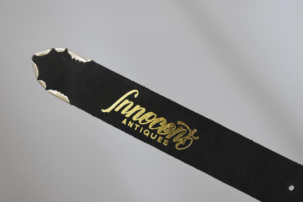 109508 INNOCENT Original products 「ウエスタンベルト」デッドストックバックル SIZE:M