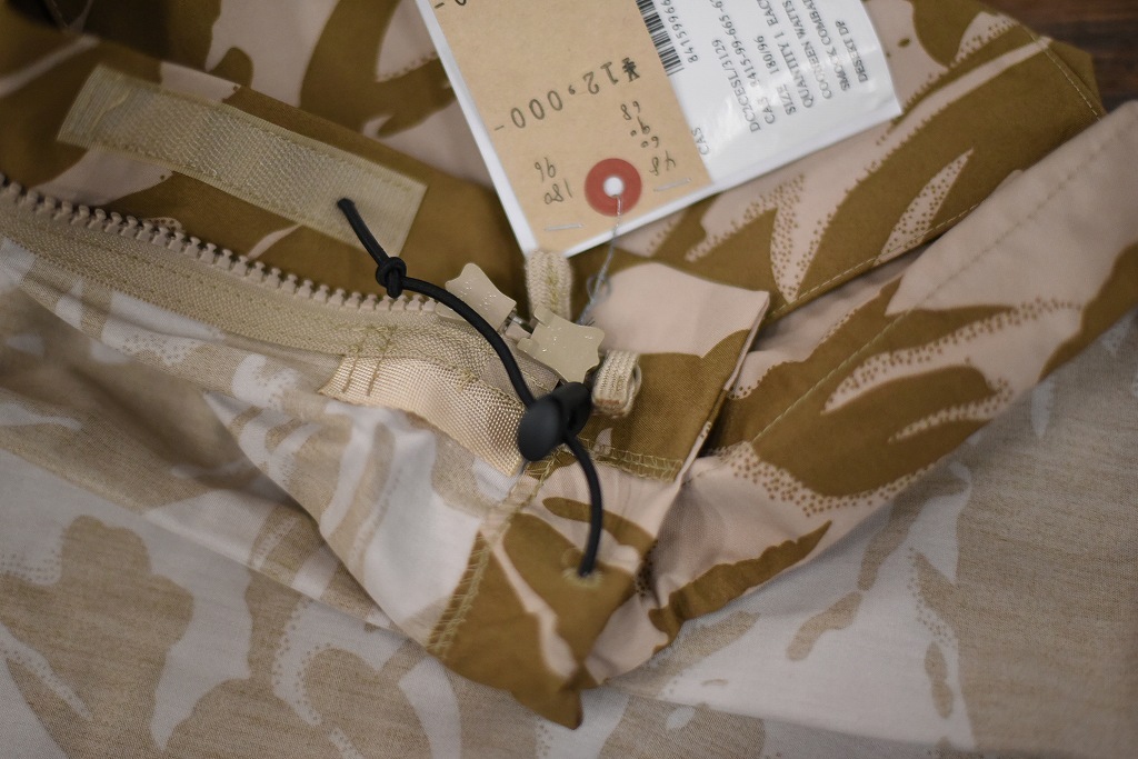 106581 180/96 英国軍 実物 新品 WINDPROOF コンバット スモック デザートDPM カモ