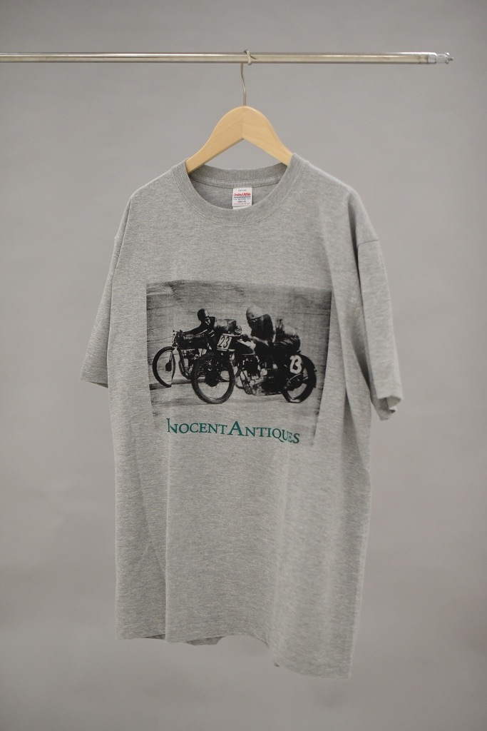 INNOCENT Original Products 「RACER」 GRAY　Font:GREEN