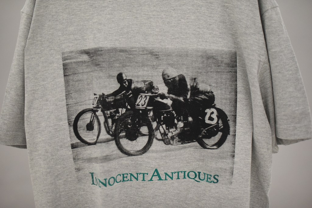 INNOCENT Original Products 「RACER」 GRAY　Font:GREEN
