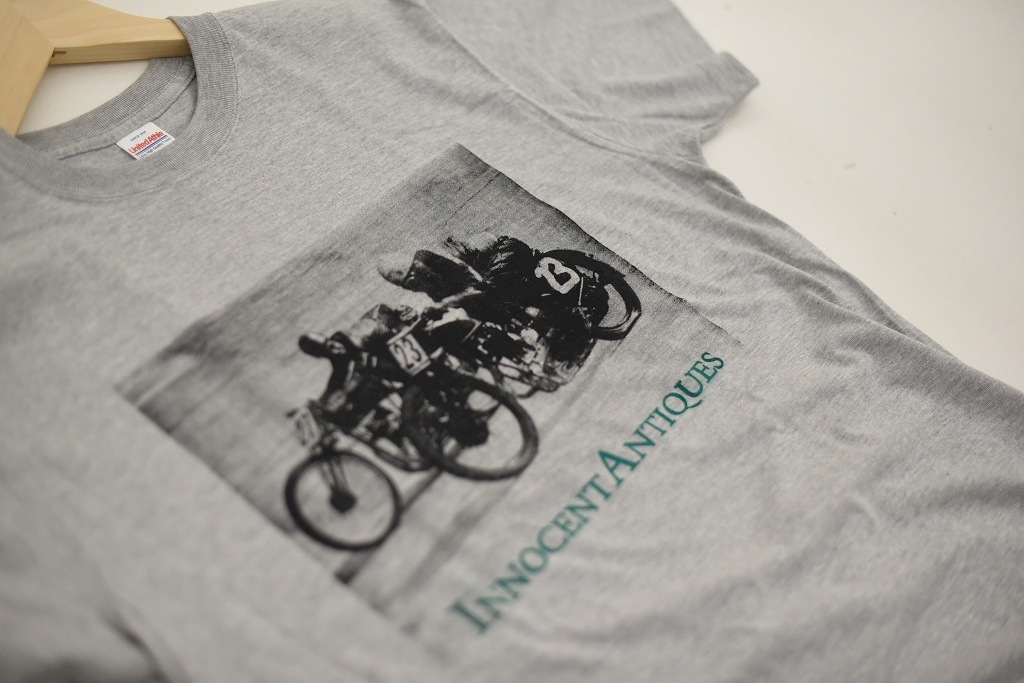 INNOCENT Original Products 「RACER」 GRAY　Font:GREEN
