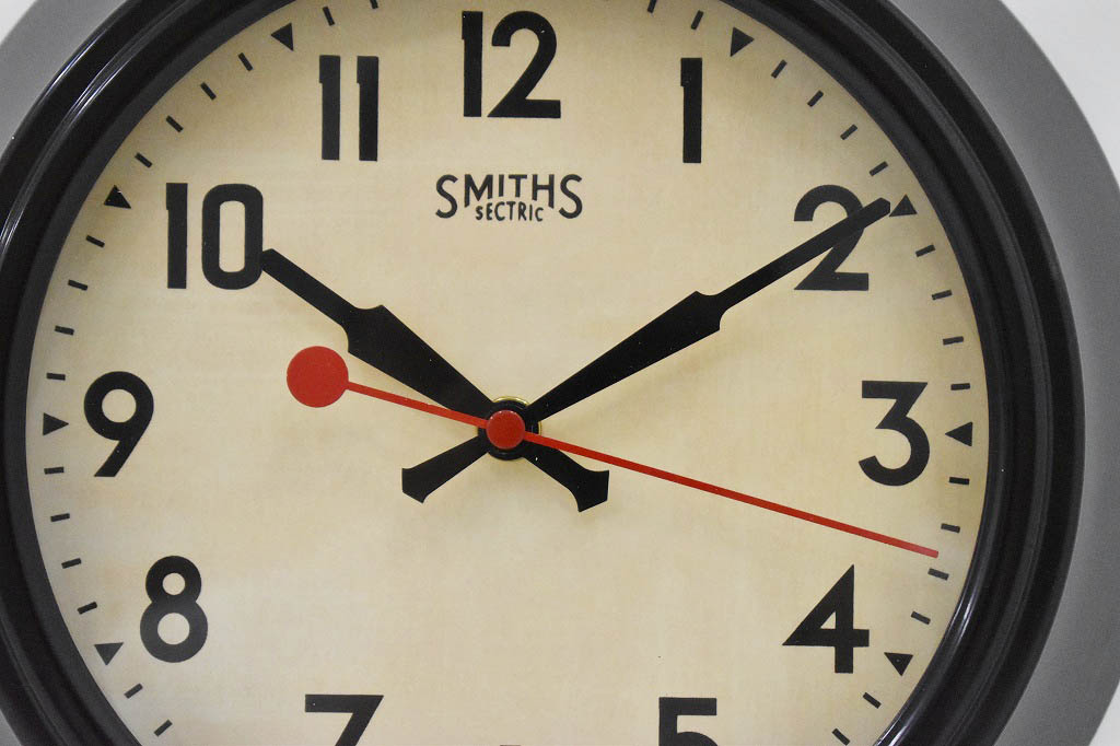 SMITHS CLOCK スミスクロック 復刻版 ブラウン ウォールクロック