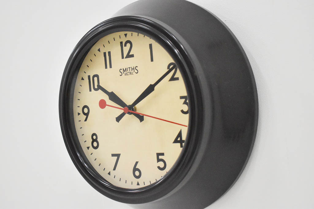 SMITHS CLOCK スミスクロック 復刻版 ブラウン ウォールクロック