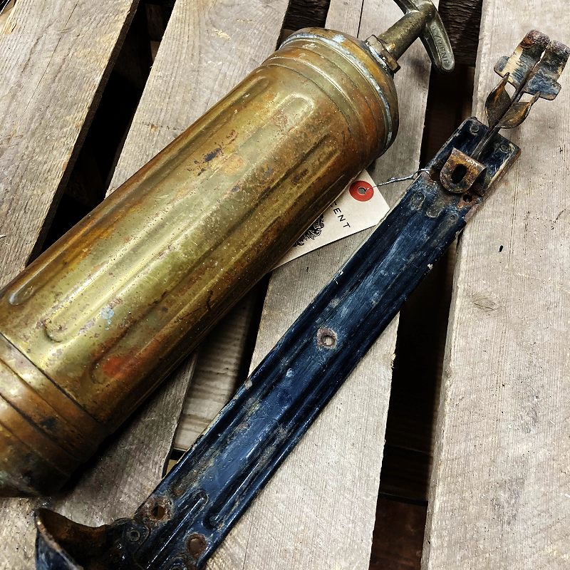 アンティーク 消火器 fire extinguisher イングランド製 アンティーク 消火器 fire extinguisher イングランド製