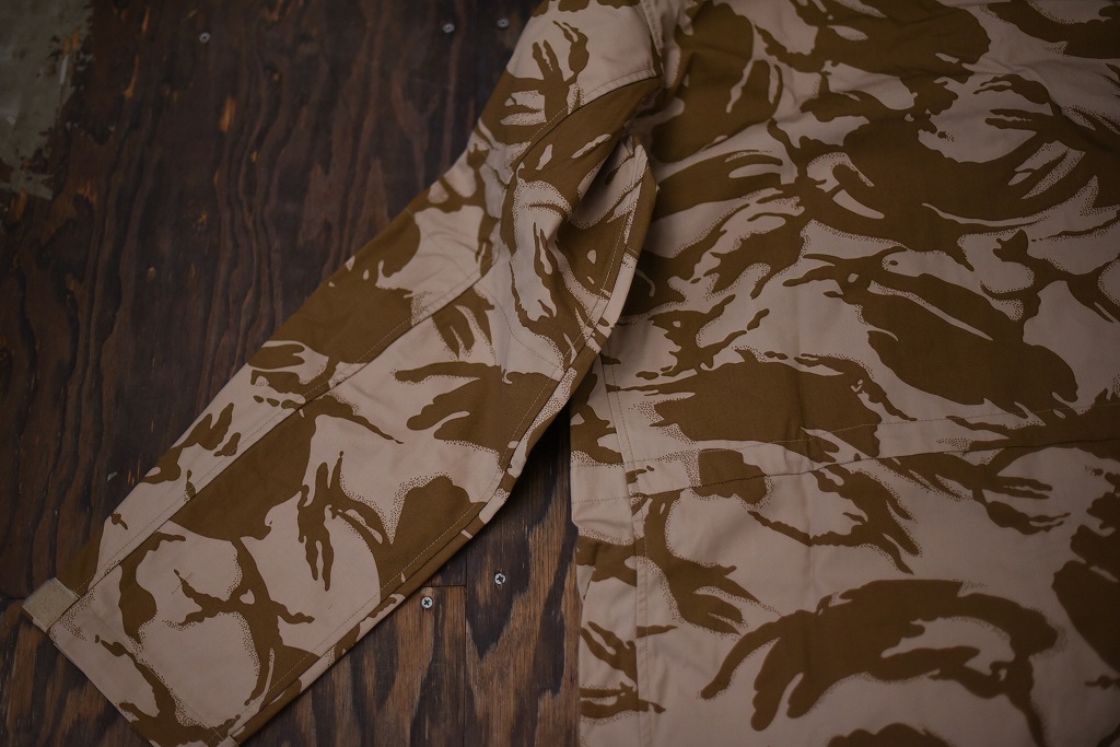106582 180/112 英国軍　実物 新品 WINDPROOF コンバット スモック デザートDPM　カモ