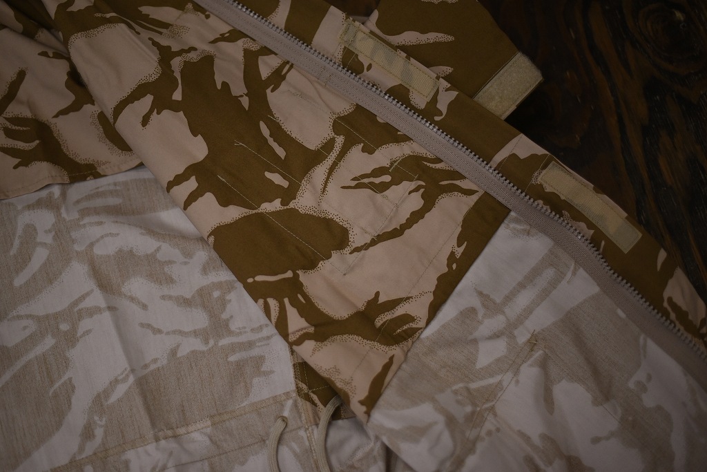 106582 180/112 英国軍　実物 新品 WINDPROOF コンバット スモック デザートDPM　カモ