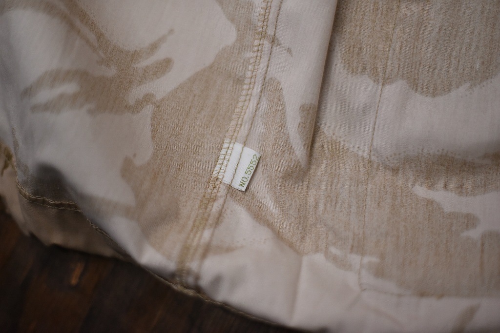 106582 180/112 英国軍　実物 新品 WINDPROOF コンバット スモック デザートDPM　カモ