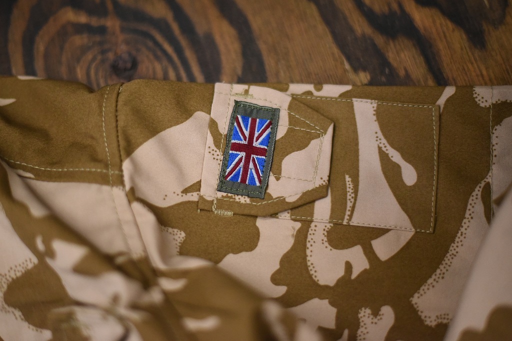 106582 180/112 英国軍　実物 新品 WINDPROOF コンバット スモック デザートDPM　カモ