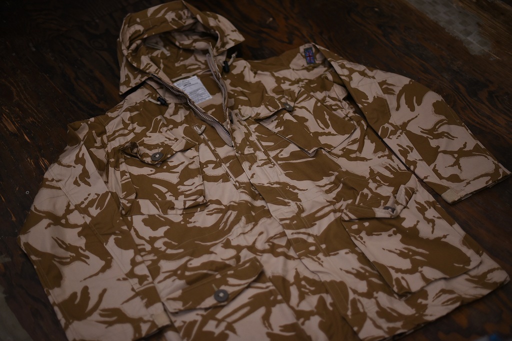 106582 180/112 英国軍　実物 新品 WINDPROOF コンバット スモック デザートDPM　カモ