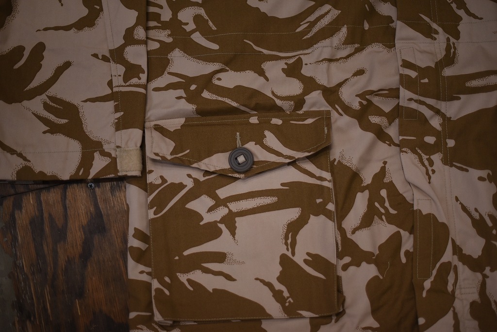 106582 180/112 英国軍　実物 新品 WINDPROOF コンバット スモック デザートDPM　カモ