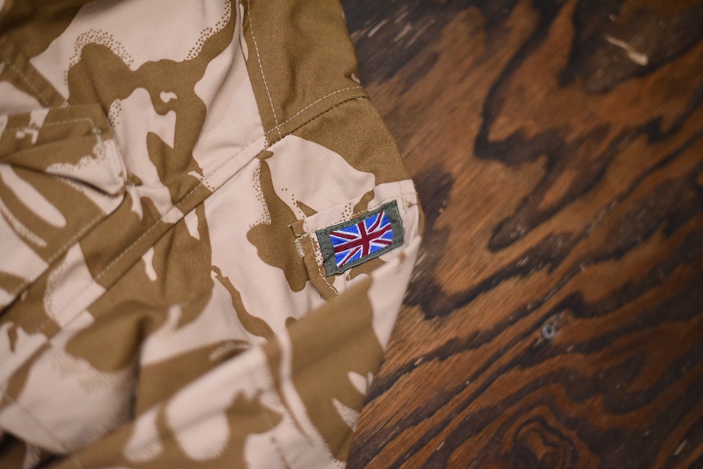 106582 180/112 英国軍　実物 新品 WINDPROOF コンバット スモック デザートDPM　カモ