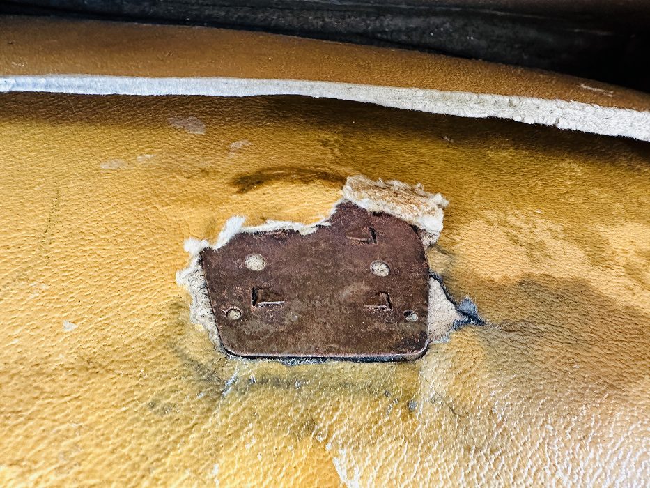 107574 ヴィンテージ  レザーブリーフケース　バッグ　