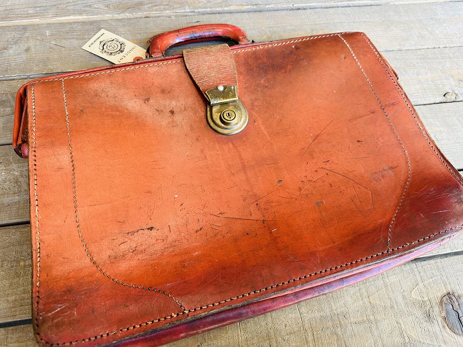 107574 ヴィンテージ  レザーブリーフケース　バッグ　