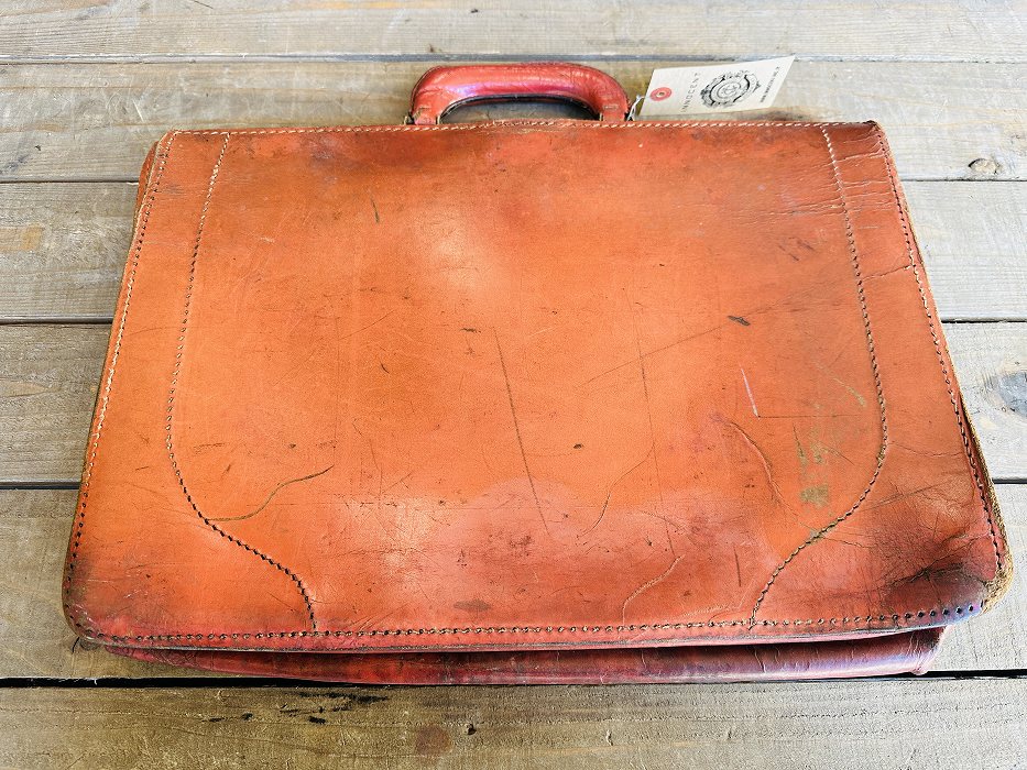 107574 ヴィンテージ  レザーブリーフケース　バッグ　