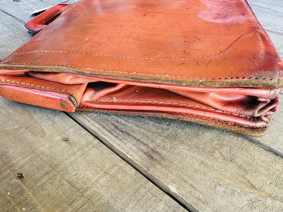 107574 ヴィンテージ  レザーブリーフケース　バッグ　