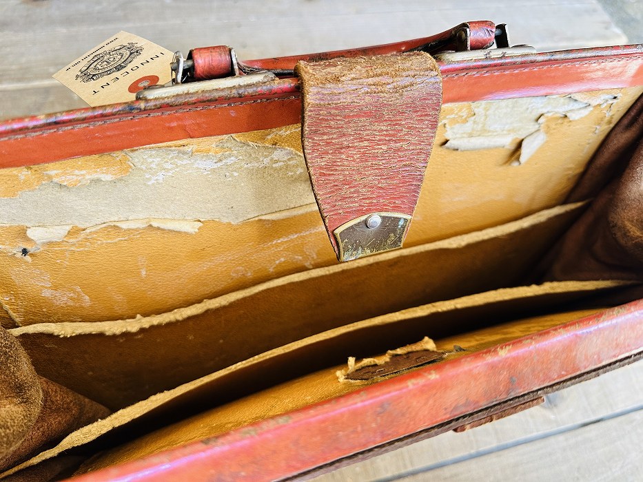 107574 ヴィンテージ  レザーブリーフケース　バッグ　