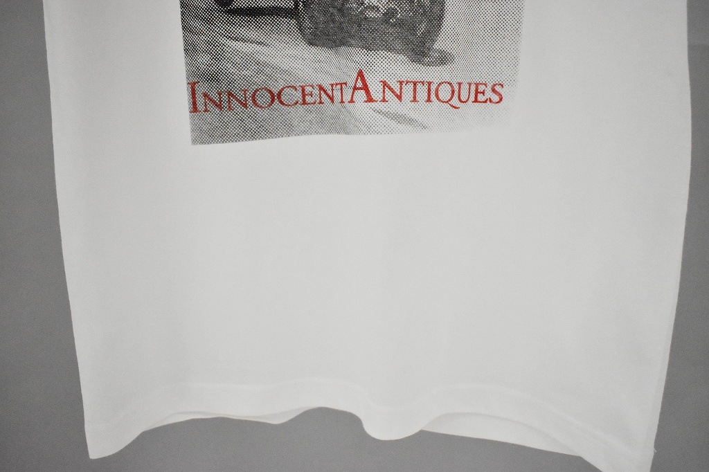 INNOCENT Original Products 「RACER」 WHITE　Font:RED