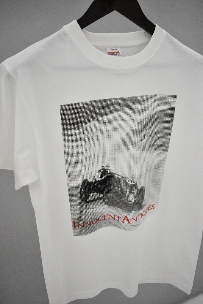 INNOCENT Original Products 「RACER」 WHITE　Font:RED