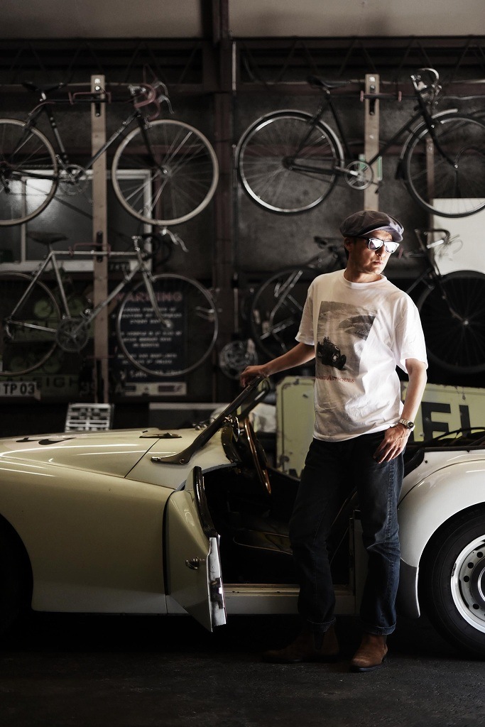 INNOCENT Original Products 「RACER」 WHITE　Font:RED