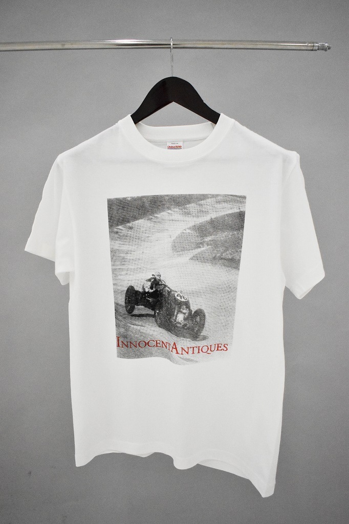 INNOCENT Original Products 「RACER」 WHITE　Font:RED