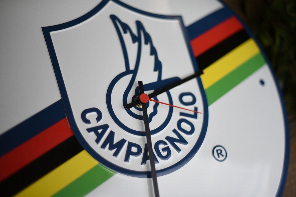 104630 最後の1個　国内未発売　カンパニョーロ  ウォールクロック　壁掛け時計　CAMPAGNOLO VINTAGE WALL CLOCK