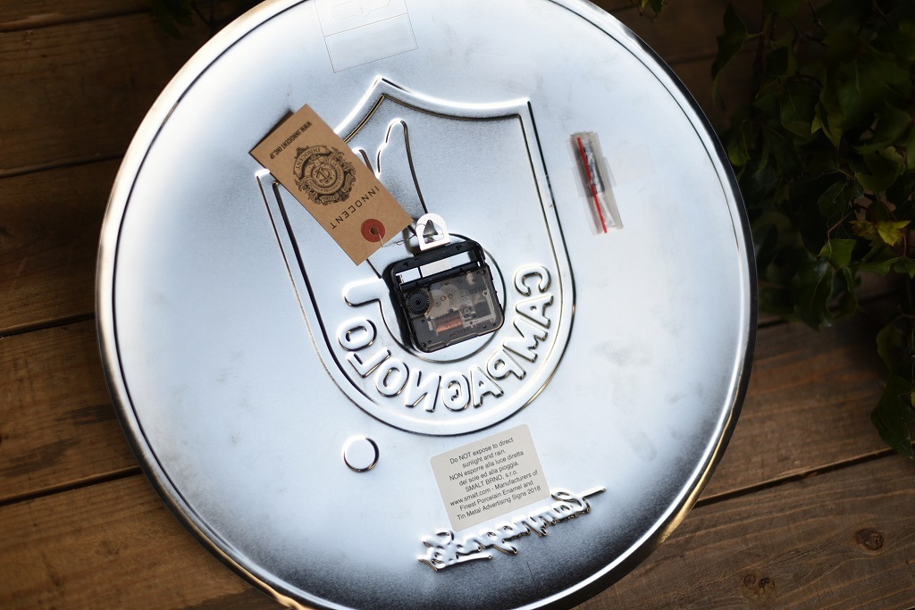 104630 最後の1個　国内未発売　カンパニョーロ  ウォールクロック　壁掛け時計　CAMPAGNOLO VINTAGE WALL CLOCK