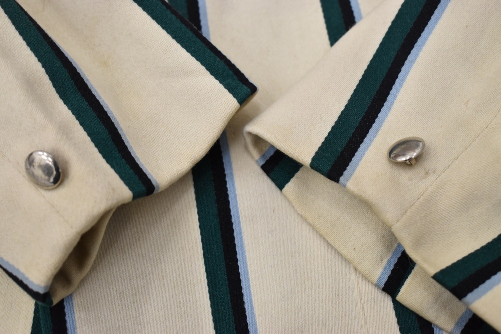 109389  ヴィンテージ 50s スクールジャケット MADE IN ENGLAND ネイビー x オフホワイト ストライプ