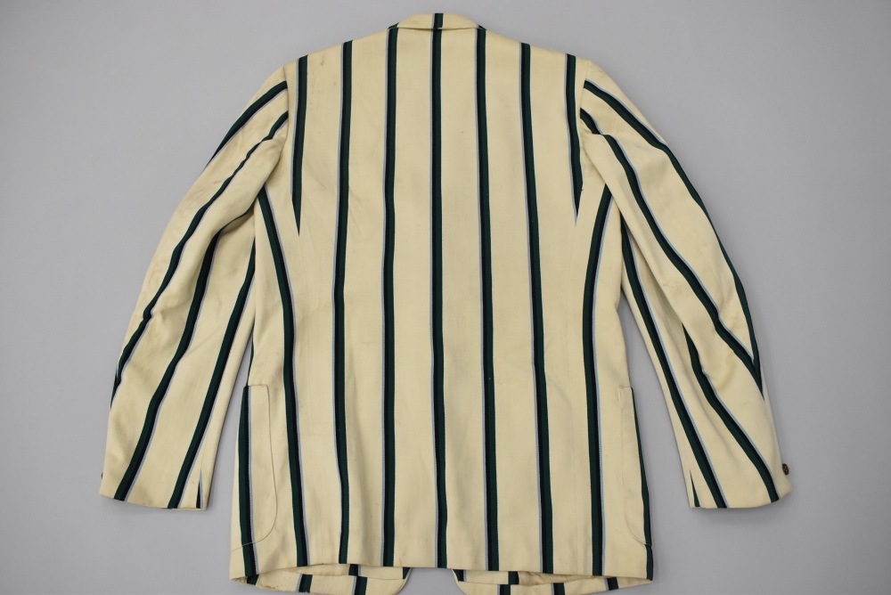 109389  ヴィンテージ 50s スクールジャケット MADE IN ENGLAND ネイビー x オフホワイト ストライプ
