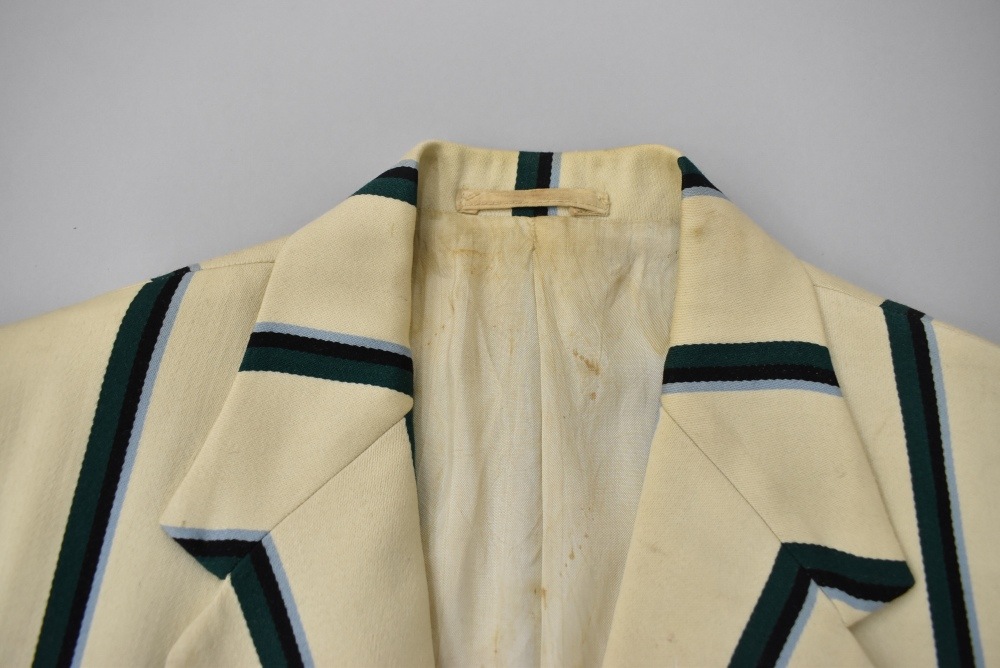 109389  ヴィンテージ 50s スクールジャケット MADE IN ENGLAND ネイビー x オフホワイト ストライプ