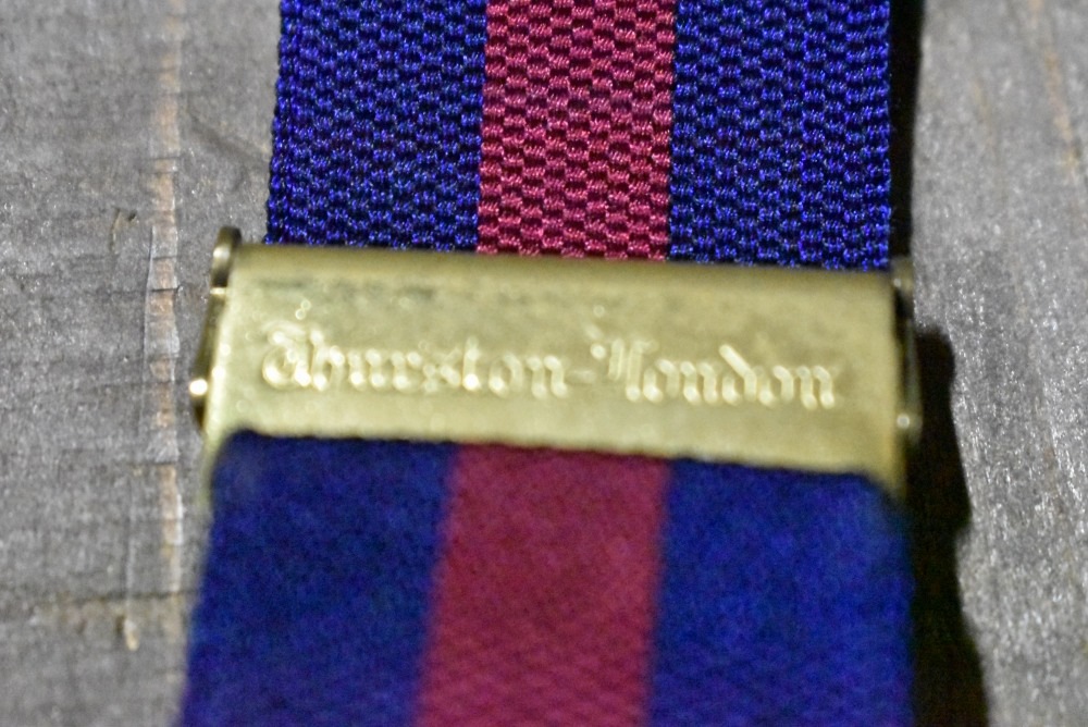 109558 ヴィンテージ　サスペンダー ブレイシス ボタンタイプ made in England