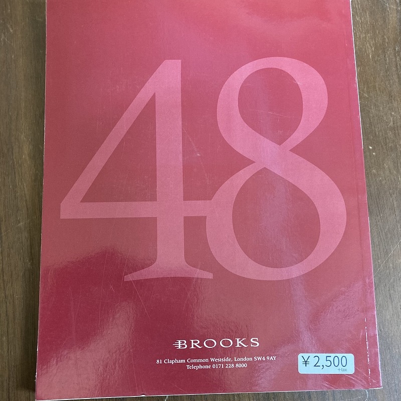 B2350 「BROOKS  SALE 48」 英国本