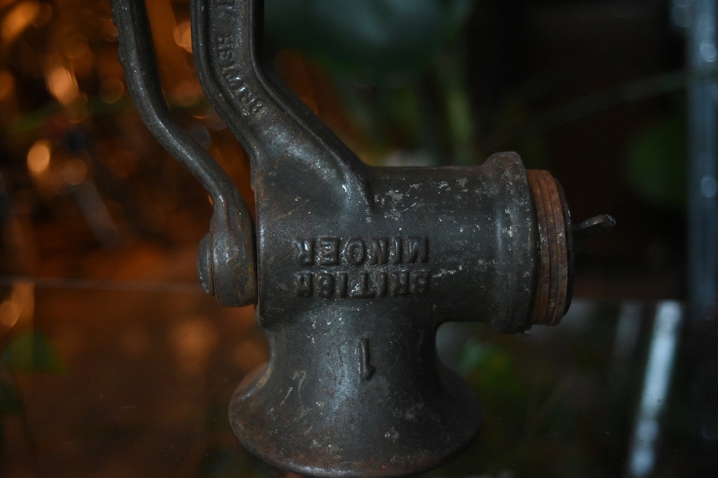 100837 ヴィンテージ　ミートプロセッサー　MADE IN ENGLAND 　