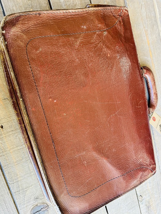 107581 ヴィンテージ  レザーブリーフケース　バッグ　