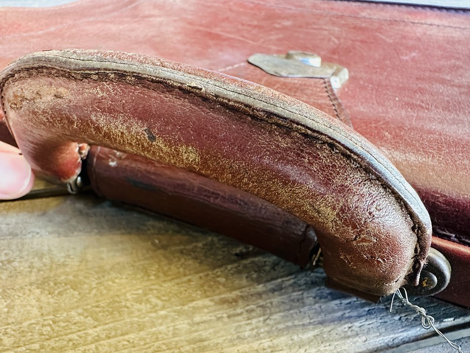 107581 ヴィンテージ  レザーブリーフケース　バッグ　