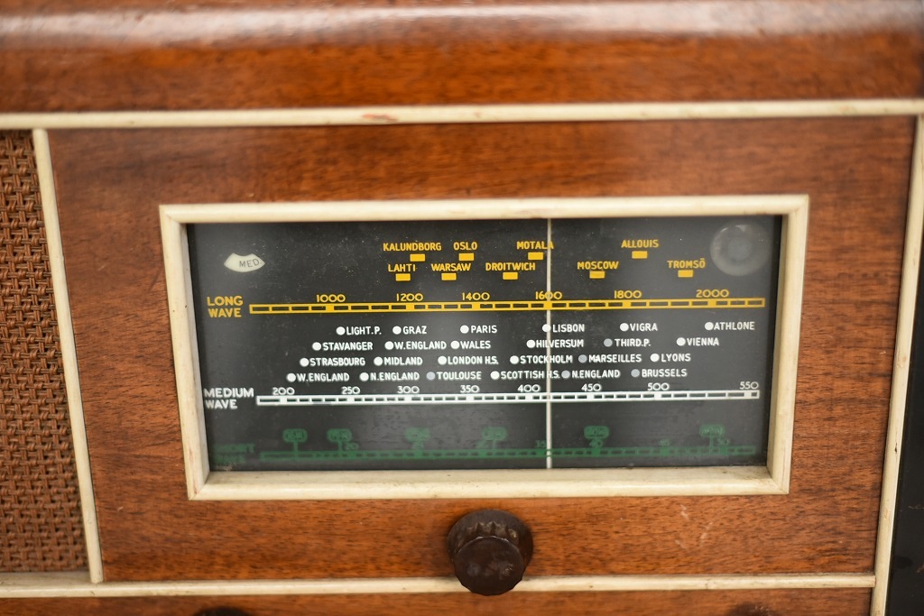 103703 UK ヴィンテージ　ラジオ　MADE IN ENGLAND 英国　
