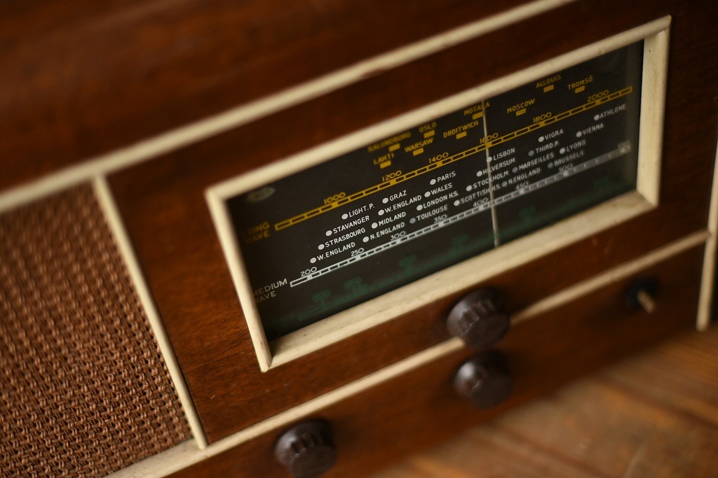 103703 UK ヴィンテージ　ラジオ　MADE IN ENGLAND 英国　
