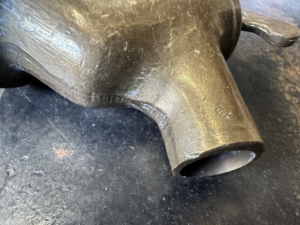 不明　108013 ヴィンテージ　ブラス製　蛇口　　英国 MADE IN ENGLAND